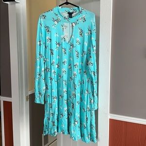 Long sleeve, tobin blue Rue21 dress